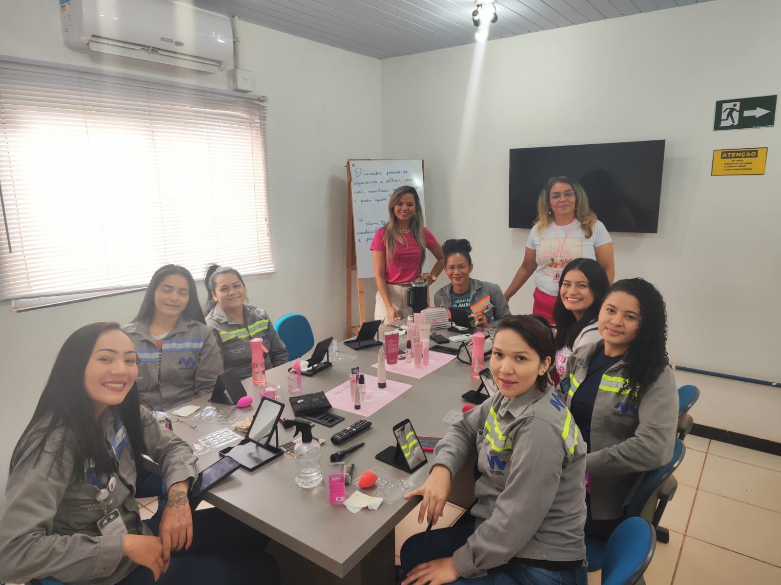 Montisol promove manhã especial de cuidados com a saúde e bem-estar das colaboradoras