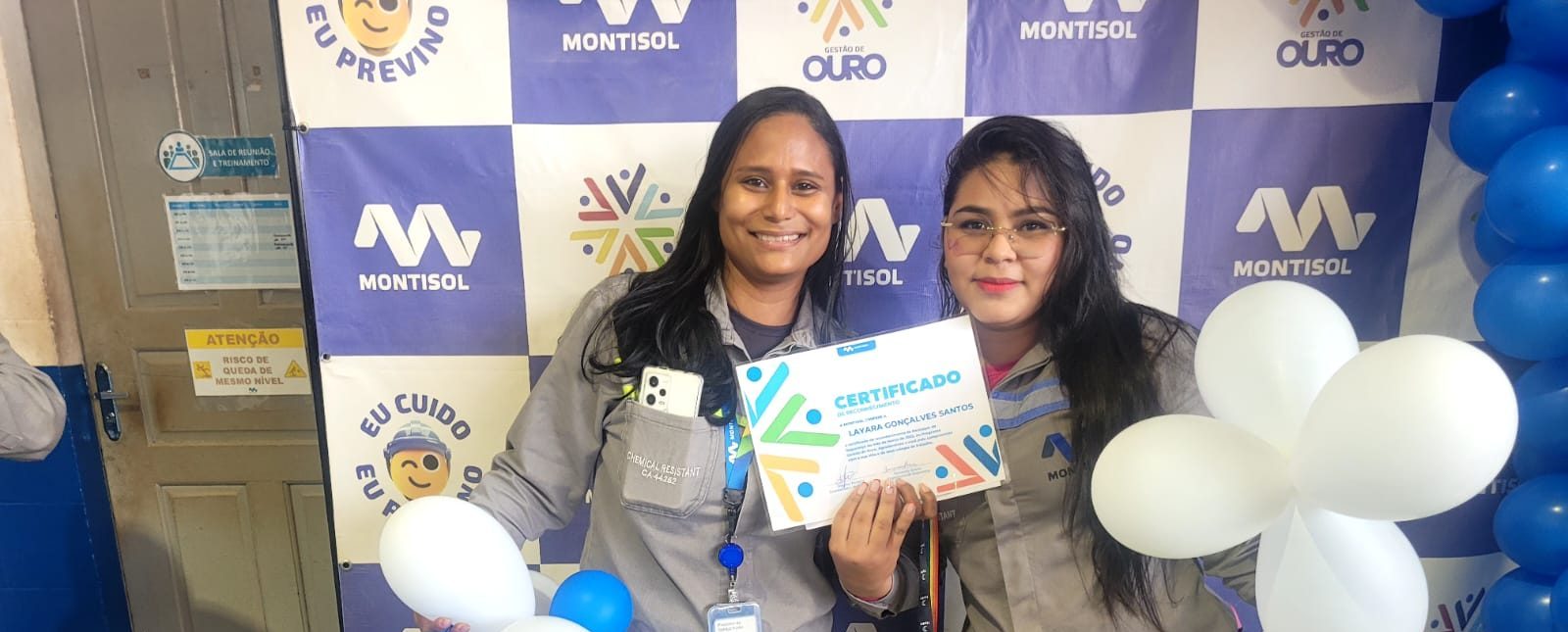 Montisol reconhece colaboradores destaque nos programas “Eu Cuido, Eu Previno” e “Gestão de Ouro”