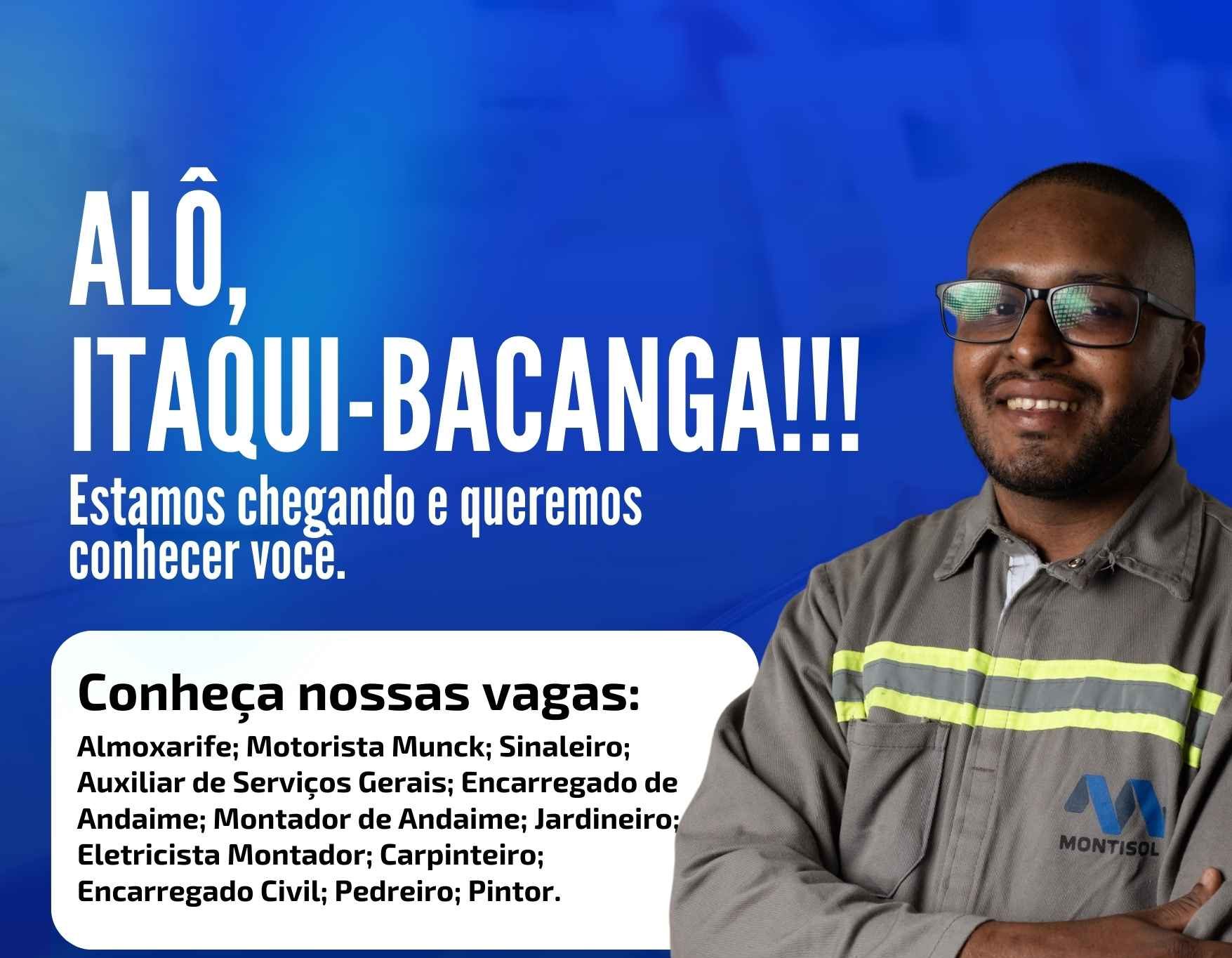 Montisol intensifica divulgação de oportunidades para a comunidade Itaqui-Bacanga