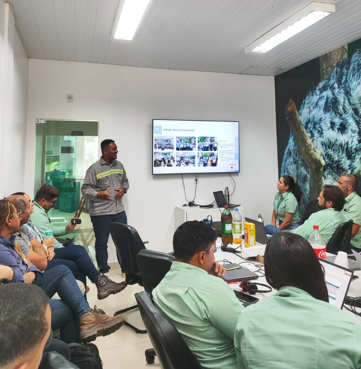 Montisol é destaque em segurança na Reunião de Performance da Usina V