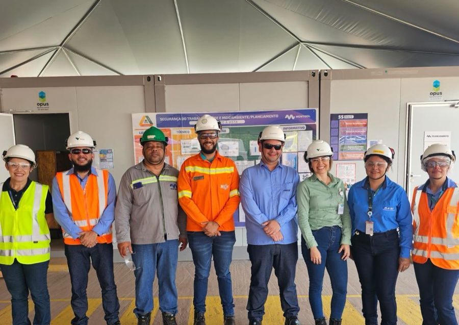 Nosso Canteiro Central do Contrato SPDA já está pronto e a todo gás