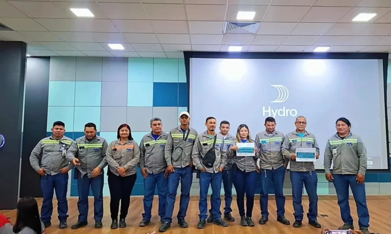 Reconhecimentos da Hydro destacam desempenho e compromisso das equipes Montisol